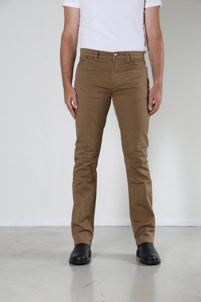 New Star Jacksonville broek heren Stretch camel W40/L36