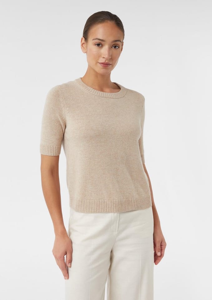 Comma  Pullover Beige Taglia: 46 | Maglioni a maglia Outlet | Donna | Marrone