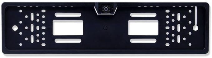 Achteruitrijcamera in kentekenplaathouder | 8 LED