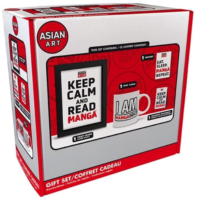 Keep Calm And Read Manga Gift Set