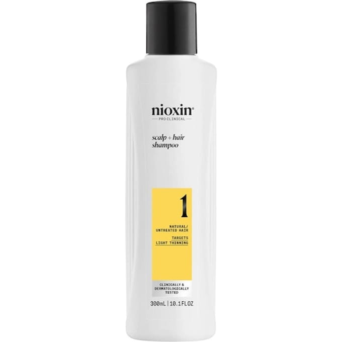 Nioxin System 1 - Shampoo - voor Natuurlijk Haar - Anti Haaruitval - Dunner Wordend Haar - 300ml