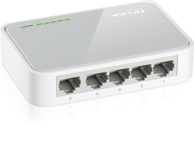 TP-LINK TL-SF1005D TL-SF1005D Netwerk switch 5 poorten 100 MBit/s
