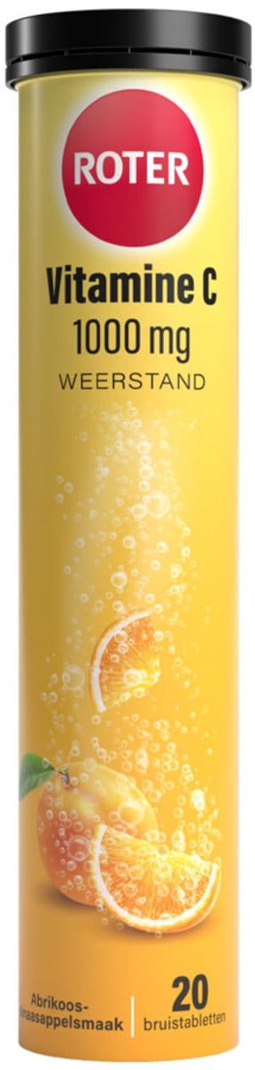 Roter - Vitamine C Bruis 1000 mg - 2 x 20 bruistabletten - Voordeelverpakking
