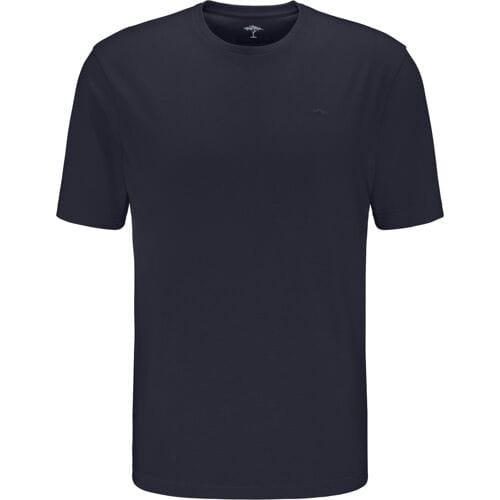 Fynch-Hatton Ronde Hals T-Shirt Navy / male