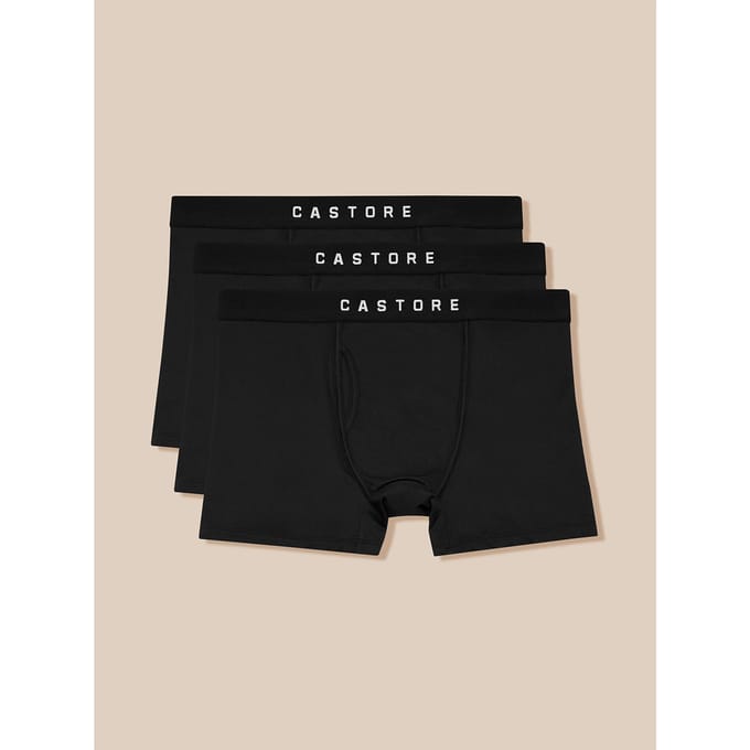 Active 3 Pack Boxers - Zwart