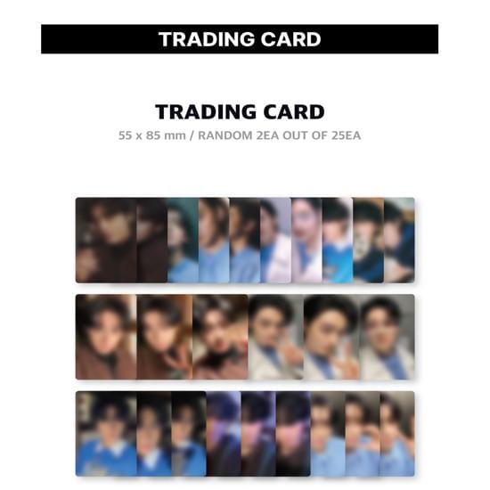 ASTRO CHA EUN-WOO 2024 Mystery Elevator-ruilkaart gray