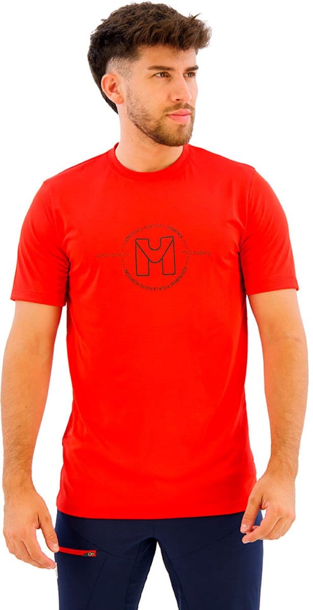 Millet Ubic Light T-shirt Met Korte Mouwen Rood L Man