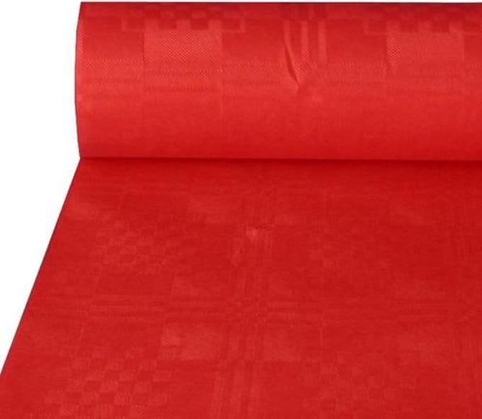 Papstar 12573 Einweg-Tischdecke Rechteckig Papier Rot (12573)