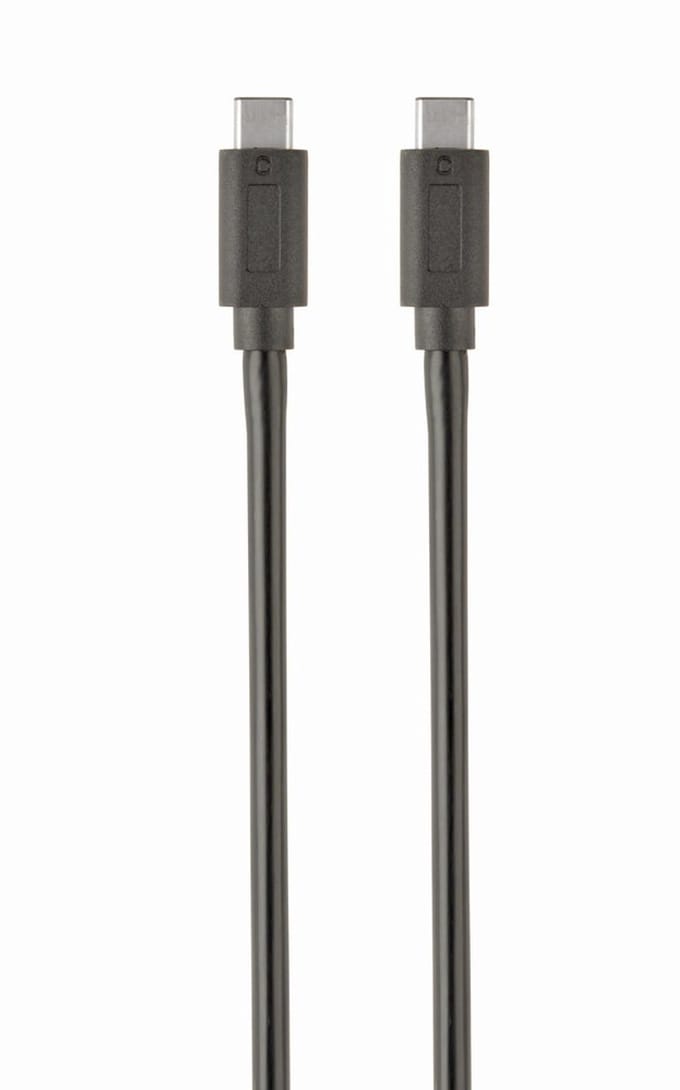 Cablexpert USB-C naar USB-C kabel - USB3.1 Gen 2 - PD 12V/3A - 1 meter