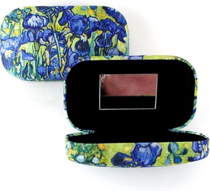Lipstick-lens-reis doosje, Irissen, Vincent van Gogh