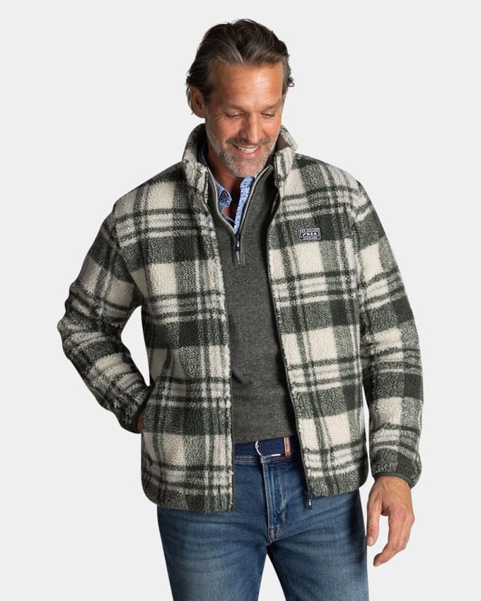 NZA - Groen geruit overshirt