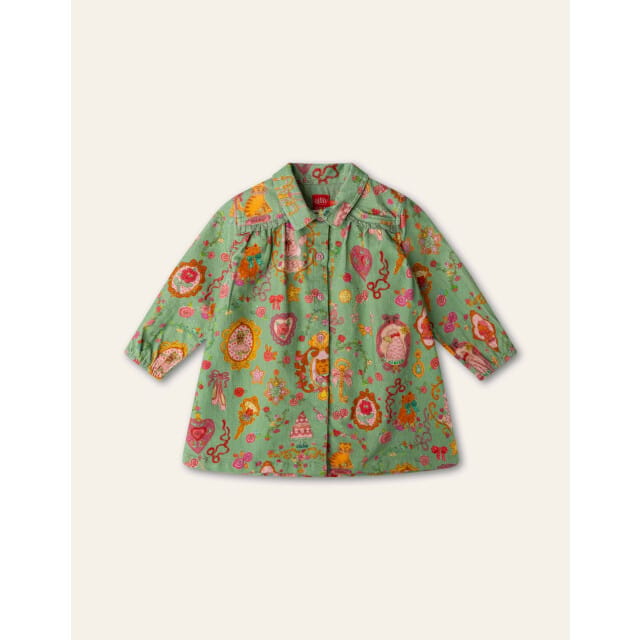 Oilily Daloulou Jurk- maat92/2T Mistletoe