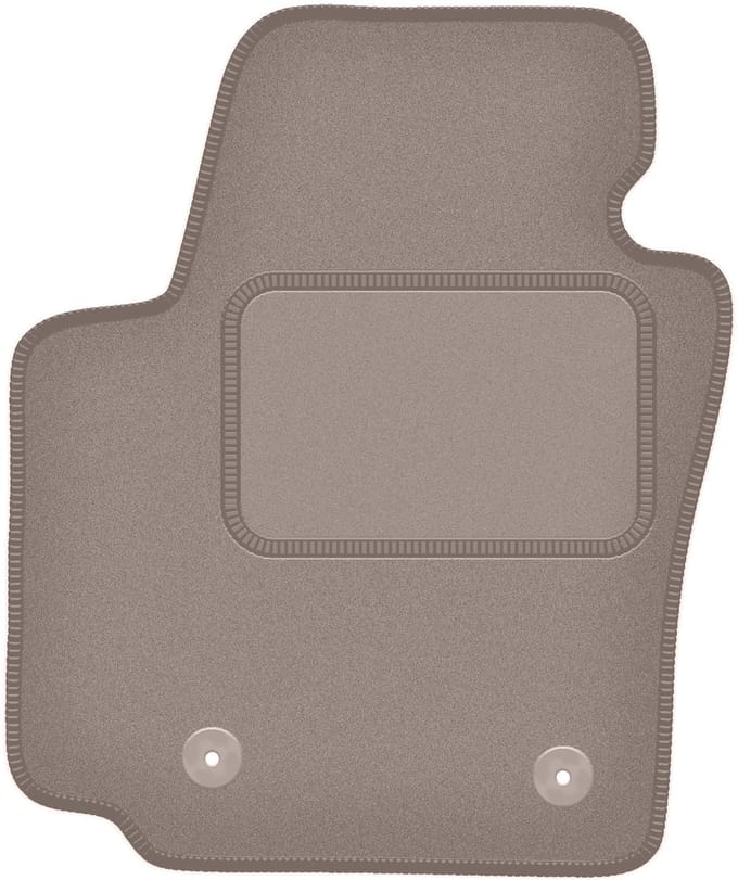 Beige bestuurdersmat voor: Seat Altea XL minivan (2006-08.2008)