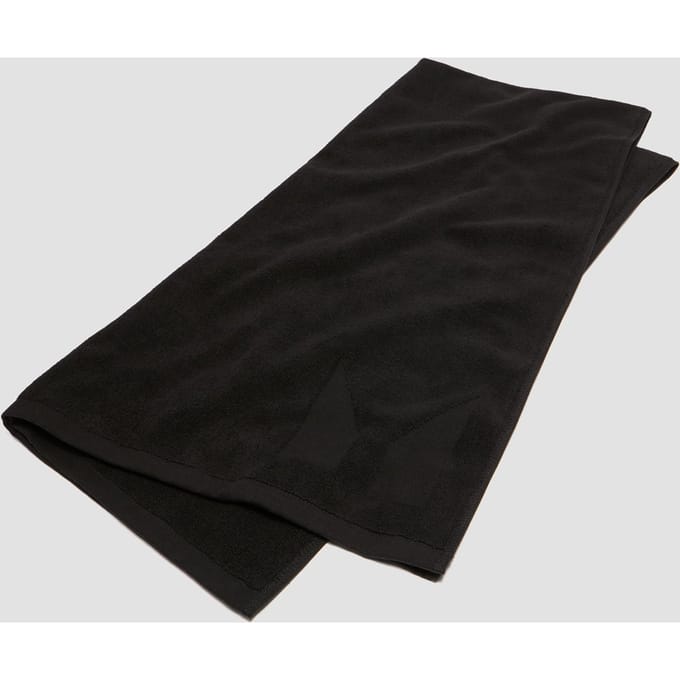 Grote handdoek (zwart)