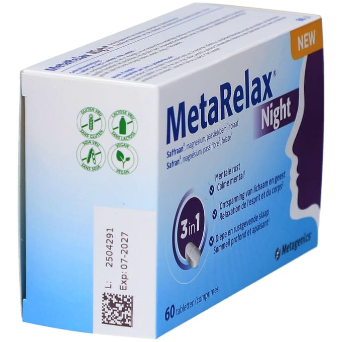 Metagenics MetaRelax Night Tabletten 60TB