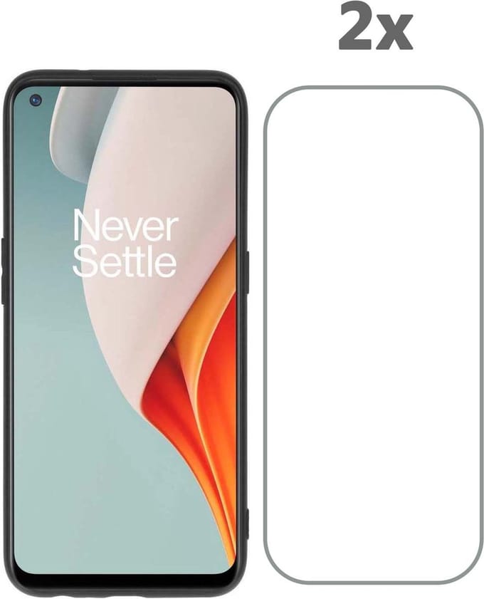 OnePlus Nord N100 Screenprotector / Tempered Glass 2 Pack - Arara – OnePlus Nord N100 screenprotector - glas screenprotector OnePlus Nord N100