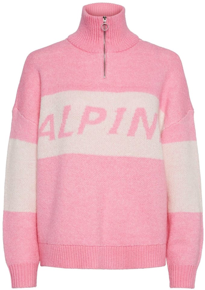Pieces Nordan Half-Zip Knit Sweater Dames - Maat XS