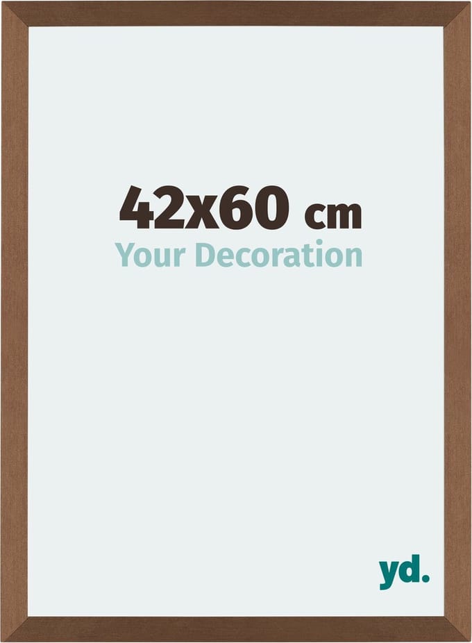 Your Decoration - Fotolijst 42x60 cm - MDF - Koper Decor - Mura