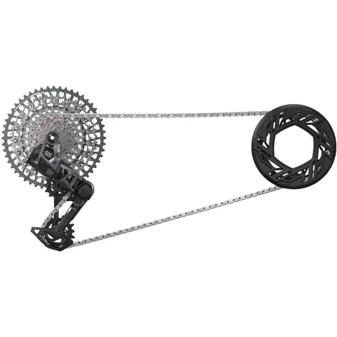 Cassettetransmissie Sram Groupe E-Mtb Gx 104Bcd Axs T-Type Clip-On 10/52