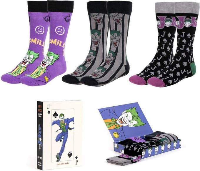 Batman Batman - Joker Unisex Sokken - meerkleurig - one size