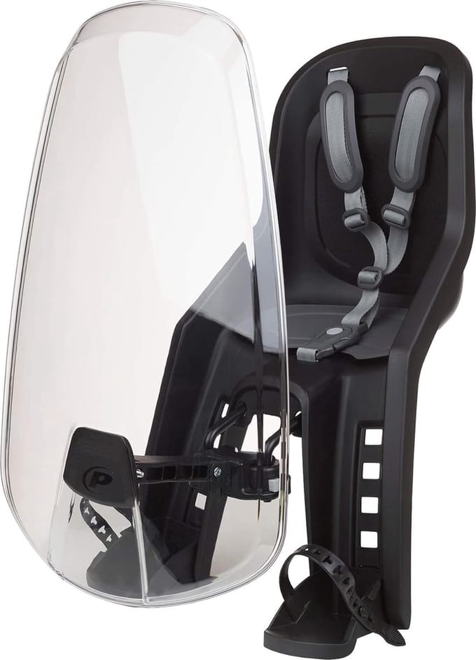 Polisport 8631300007 Koepelscherm - Transparant met Adapter voor Guppy Mini+, Bubbly Mini Evo & Bibly Junior+