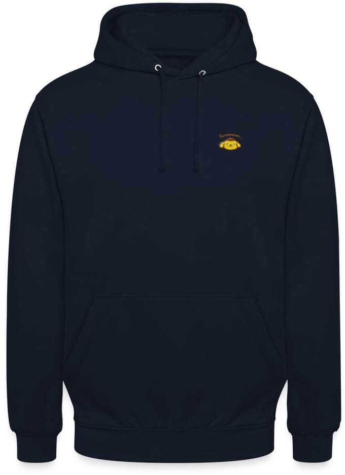 Pompompurin Geborduurd Portret Hoodie Unisex