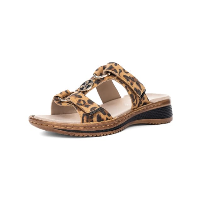 Ara - 1229003 - Dames slippers - Kleur: Bruin - Maat: 39
