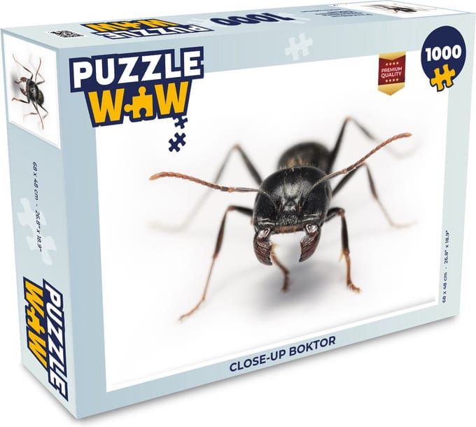 Puzzel Close-up boktor - Legpuzzel - Puzzel 1000 stukjes volwassenen