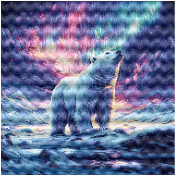 The Northern Lights Petit Point borduurpakket Luca-S G712