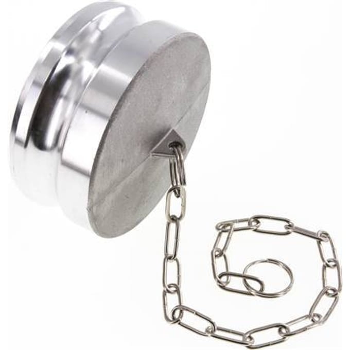 Camlock DN 90 (4'') Koppeling AluminiumPlug Type DP MIL-C-27487