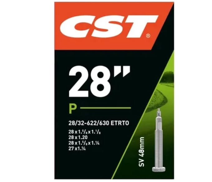 CST Binnenband 28x1 5/8 - Presta Ventiel 48mm - ETRTO 28/32-622/630 - Fietsaccessoire