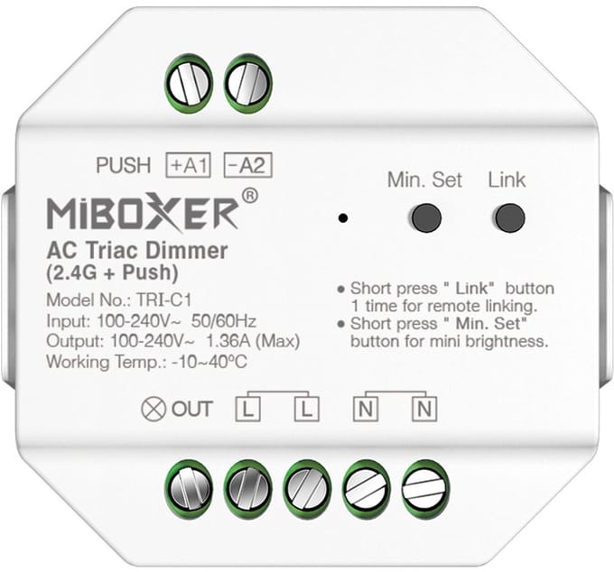 Mi-Light(MiBoxer) TRI-C1 - triac - dimmer - module
