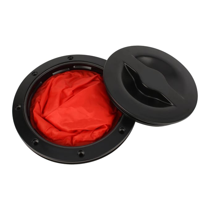 6 inch Topkwaliteit Kajak Boot Marine Afdekking Dekplaat met Opbergtas Kit voor Kajak Boot Acces red