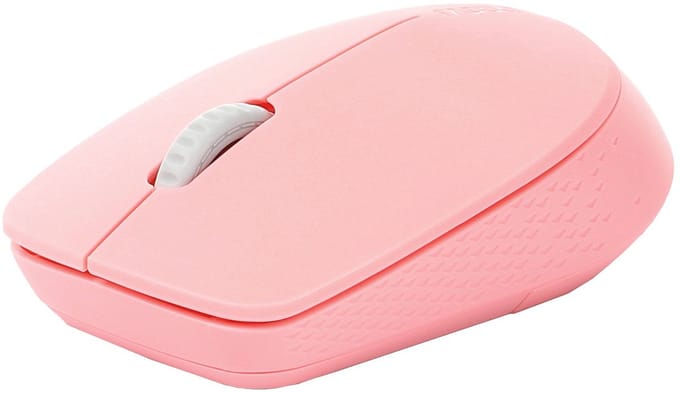 Draadloze optische muis Multi-mode geruisloos M100 Roze