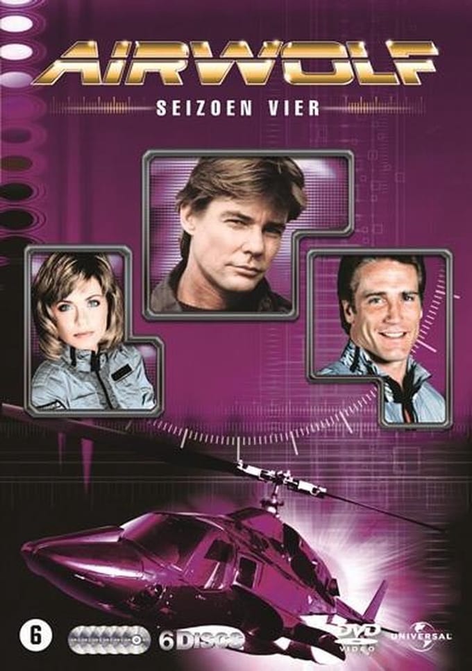 Airwolf - Seizoen 4 - 6disc dvd box