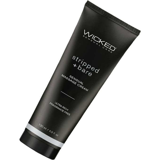 'Stripped + Bare - Sensual Massage Cream', 120 ml