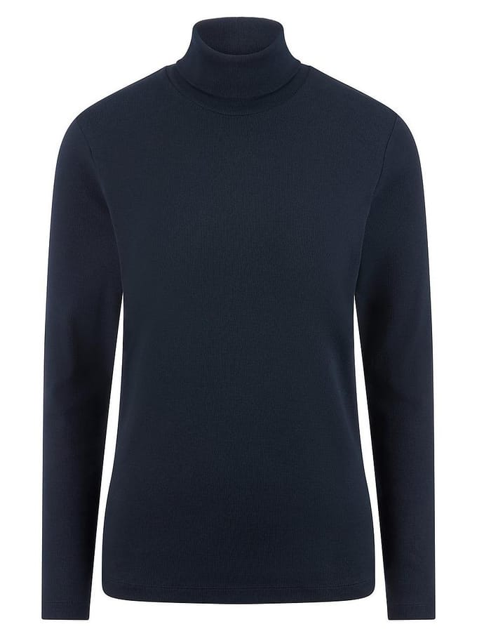 Colshirt Van Peter Hahn blauw