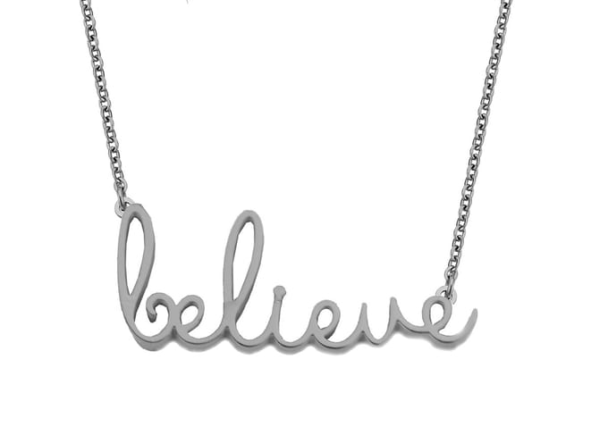 Key Moments 8KM-NE0011 Stalen ketting - 42 + 5 cm - Zilverkleur