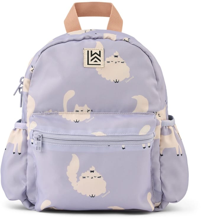Liewood Rugzak Andreas - Cat / Warm lilac - 27x23x11