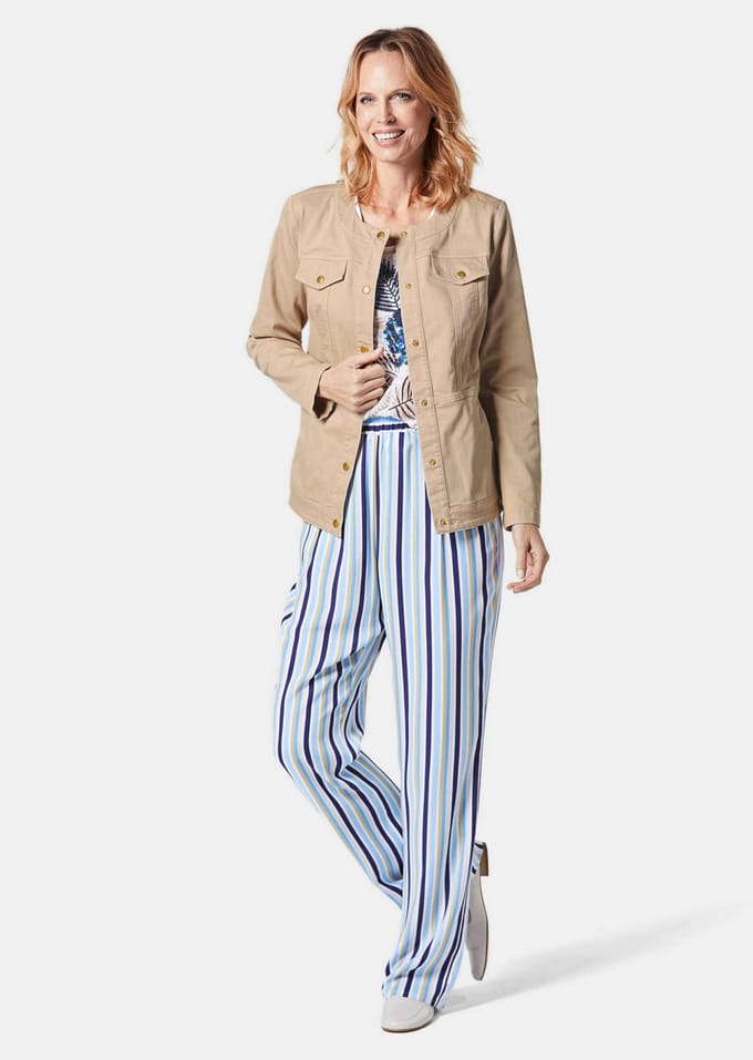 Jasje - beige - Gr. 50 van Goldner Fashion