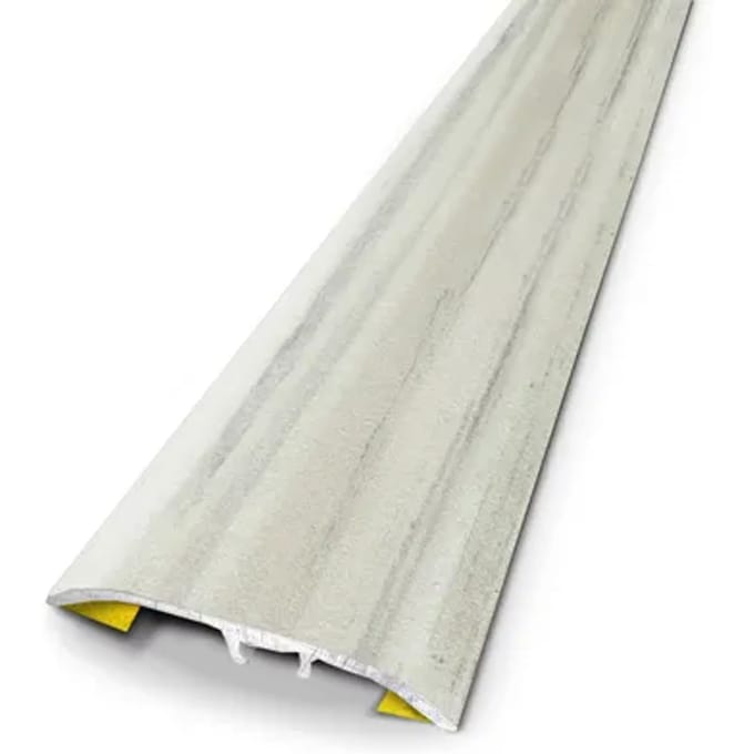 Gerflor Drempelprofiel - Aluminium Wit - 37x6mm 0,83m - Zelfklevend