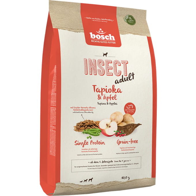 Bosch HPC Insect Adult Hondenvoer - Tapioca & Appel - 10 kg