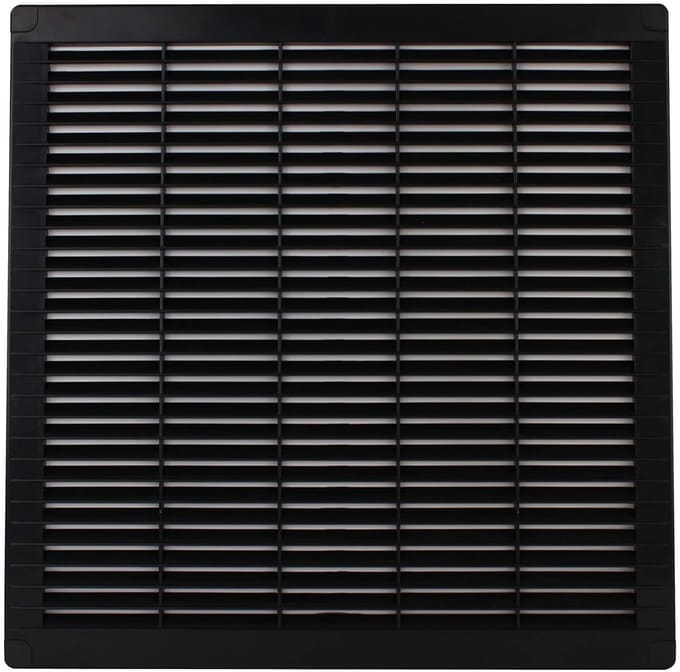 Exclusief Ventilatierooster - Aantrekkelijk Design - Wit, Grijs, Bruin, Antraciet - 100-350 mm