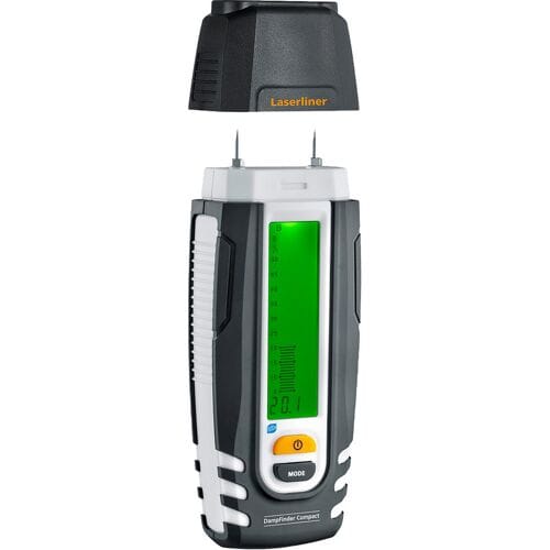 Laserliner DampFinder Compact Plus Materiaalvochtmeter Temperatuurmeting