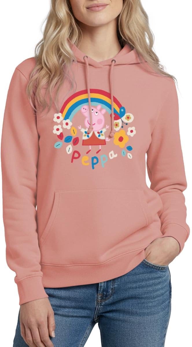 Peppa Pig Regenboog Hoodie Dames