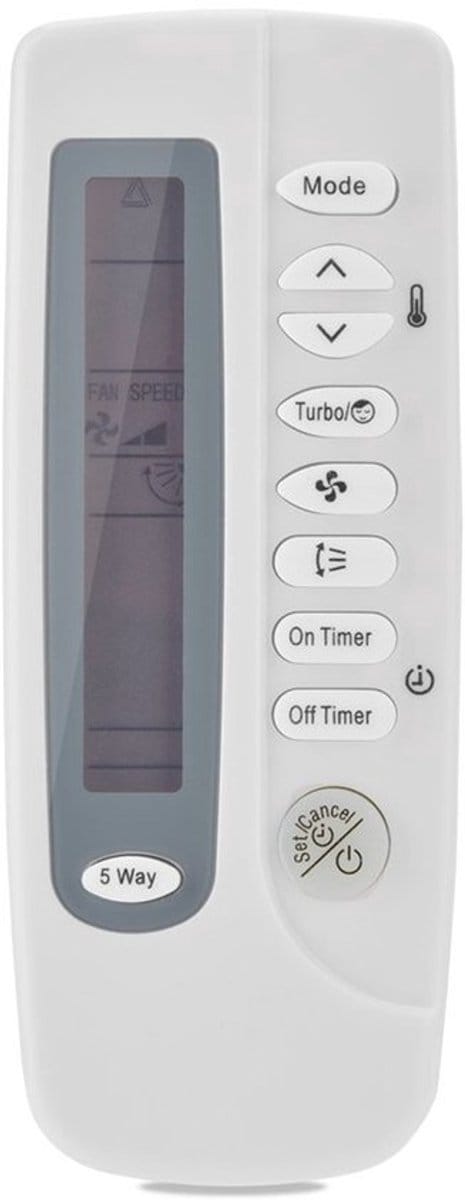 Allecto - Universele Airconditioning Afstandsbediening - Voor Samsung