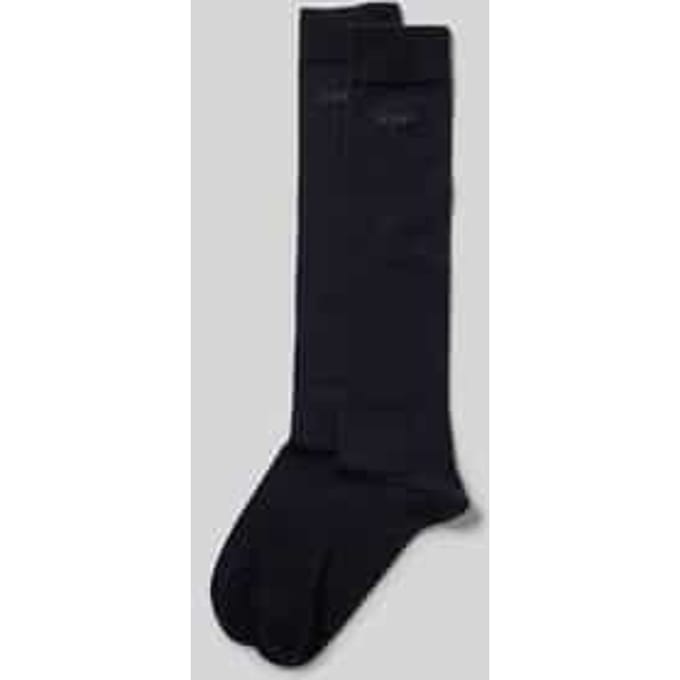 JOOP! Sokken Unisex premium essential cotton Knee High 2p Set van 2