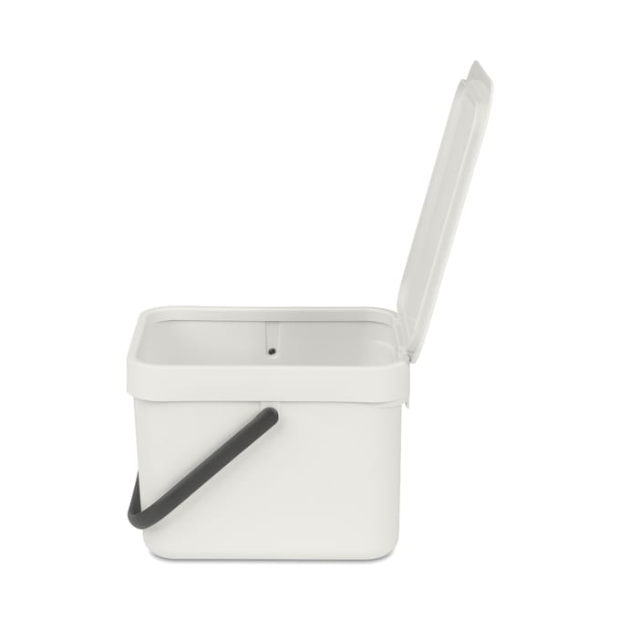 Brabantia Sort & Go Prullenbak - 6 liter - Light Grey