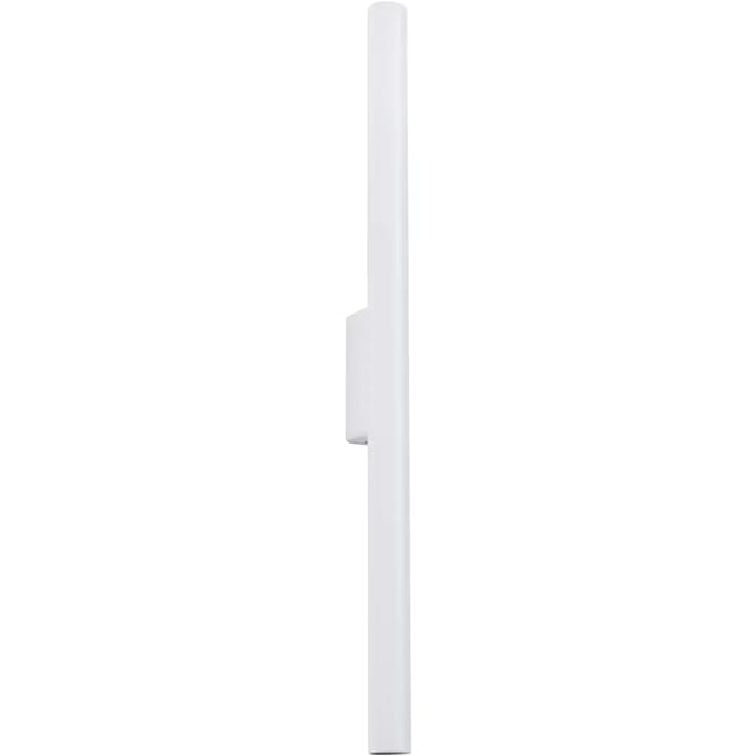 Wandlamp PASTELO 2 met slanke buis en 2 lichtpunten - Sollux Lighting - IP20 - Wit staal behuizing - 2.5 x 5 x 50 cm - 2 x G9 LED, exclusief lichtbron - 2 x 8 W - Moderne wandlamp voor woonkamer, slaapkamer en eetkamer