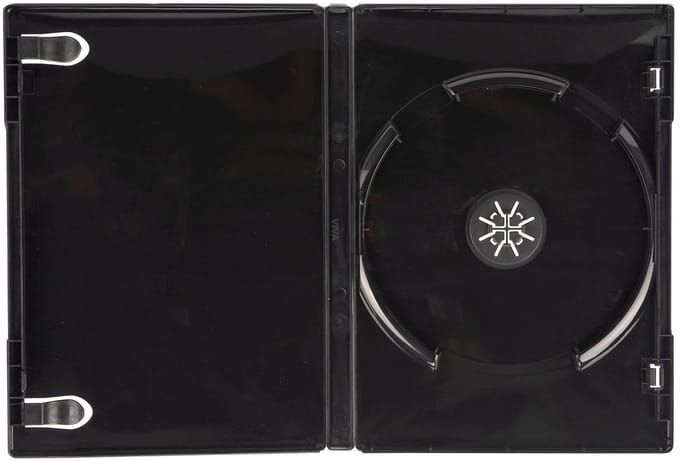 Dailygoody - DVD Cases - Professionele Kwaliteit - Zwarte 10x DVD Cases - Optimaal Bescherming - Geschikt voor Opslag - Compact Formaat